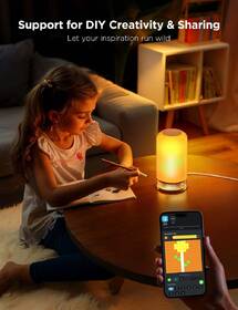 Stolná lampa Govee 2 RGBW, Matter biela

 obrázok produktu 4 z 7