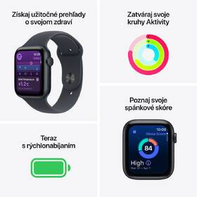 Inteligentné hodinky Apple GPS 40mm hviezdne biely hliník - hviezdne biely športový remienok - S/M 

 obrázok produktu 2 z 7