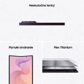 Mobilný telefón Samsung Galaxy Z Fold8 Ultra 5G 12 GB / 256 GB fialový

 obrázok produktu 5 z 17