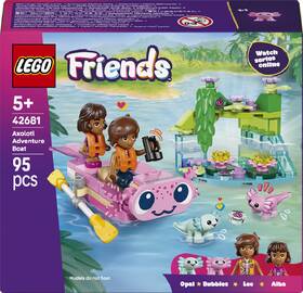 Stavebnica LEGO® Friends 42681 Dobrodružný čln s axolotlami 

 obrázok produktu 4 z 8