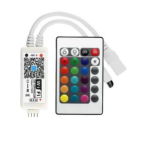 LED pásik Solight Wifi Smart, RGB, 5m, sada s adaptérom a diaľkovým ovládačom 

 obrázok produktu 3 z 6