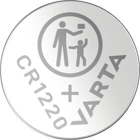 Batéria lítiová Varta CR1220, blister 1ks 

 obrázok produktu 1 z 2