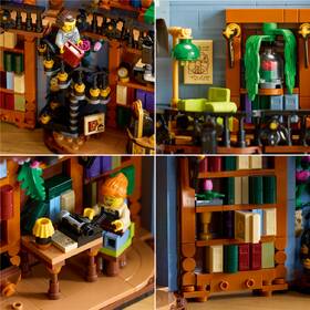 Stavebnica LEGO® Icons 11379 Knižní zarážka: Knihkupectví 

 obrázok produktu 4 z 9
