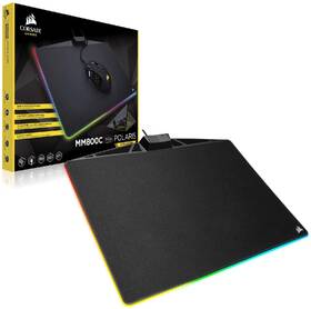 Podložka pod myš Corsair RGB Polaris Cloth 35 x 26 cm čierna

 obrázok produktu 5 z 5