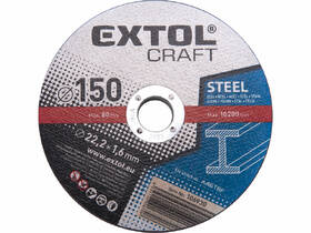 Rezací kotúč Extol Craft 106930 150x1,6x22,2mm (5 ks) 

 obrázok produktu 1 z 1