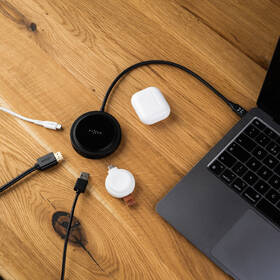 USB Hub FIXED MagHUB, 7-portový, s bezdrátovým nabíjením čierny

 obrázok produktu 8 z 9