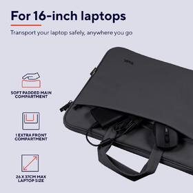 Brašna na notebook Trust Bologna Eco-friendly Slim na 16˝ čierna

 obrázok produktu 7 z 12