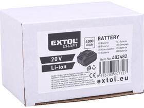 Akumulátor EXTOL ENERGY 402482 20V Li-ion, 4Ah 

 obrázok produktu 2 z 2