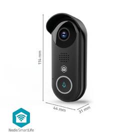 Videozvonček Nedis SmartLife WIFICDP11BK čierny

 obrázok produktu 4 z 12