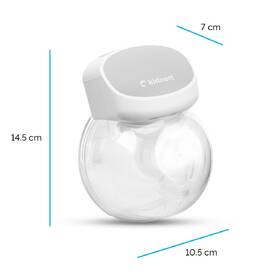 Odsávačka materského mlieka Kidnort Gledelig DE-050347 biela

 obrázok produktu 11 z 11