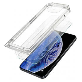 Tvrdené sklo WG na Apple iPhone 17 Pro Max/Premium 4D Titan Glass (s aplikátorom) čierne/priehľadné

 obrázok produktu 1 z 2