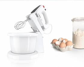 Ručný šľahač s misou Bosch MFQ2600G sivý/biely

 obrázok produktu 6 z 9