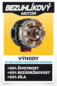 Uhlová brúska akumulátorová POWERPLUS POWXB20030 (s batériou) 

 obrázok produktu 6 z 6