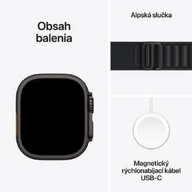Inteligentné hodinky Apple GPS + Cellular 49mm čierny titán - čierny alpský ťah - S 

 obrázok produktu 6 z 6