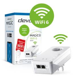 Sieťový rozvod LAN po 230V Devolo Magic 2 WiFi 6, rozšírenie 1ks 

 obrázok produktu 5 z 9