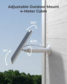 Solárny panel Reolink Solar Panel 2 Type-C biely

 obrázok produktu 6 z 8