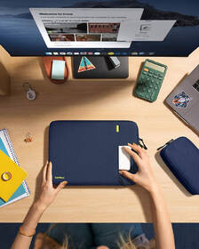Puzdro na notebook tomtoc Sleeve Kit - 13" MacBook Pro/Air modré

 obrázok produktu 7 z 8