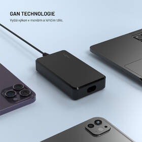 Sieťový adaptér FIXED GaN USB-C, PD 3.0, 65 W + 4x adaptér čierny

 obrázok produktu 11 z 18