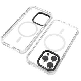 Kryt na mobil Cubenest MagPro Strong Guard s MagSafe na Apple iPhone 15 Pro biely/priehľadný

 obrázok produktu 8 z 13