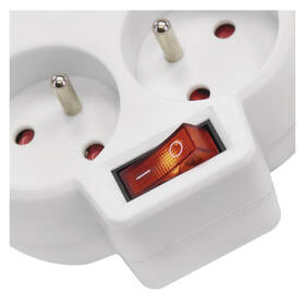 Rozbočovacia zásuvka EMOS 2x zásuvka, 1x USB, 1x USB-C, vypínač biela

 obrázok produktu 4 z 7