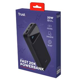 Powerbank Trust Avala, 20000 mAh, USB-C PD čierna

 obrázok produktu 9 z 9