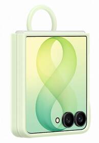 Kryt na mobil Samsung Silikónový s magnetom a držiakom na prst Galaxy Z Flip8 zelený

 obrázok produktu 3 z 5