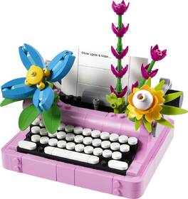 Stavebnica LEGO® Creator 3 v 1 31169 Písací stroj s kvetmi 

 obrázok produktu 1 z 9