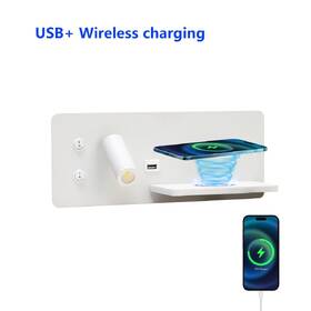Bodové svietidlo IMMAX LED Be PREPARE 4v1 s Qi nabíjaním, USB, varianta pravá biele

 obrázok produktu 3 z 9