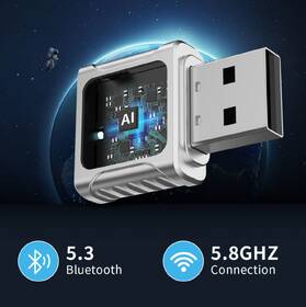 Transmitter Swissten CarLINK, Android Auto, CarPlay strieborné

 obrázok produktu 6 z 10