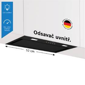 Odsávač pár Bosch DLN56AC60 čierny

 obrázok produktu 2 z 11