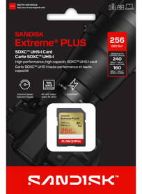 Pamäťová karta SANDISK 256GB UHS-I U3 (240R/160W) 

 obrázok produktu 3 z 4