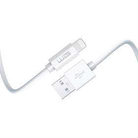 Kábel WG Lightning / USB-A, 20 cm, oplétaný biely

 obrázok produktu 1 z 3