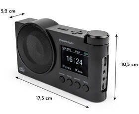Rádioprijímač s DAB+ Thomson RT400DABBTBK čierny

 obrázok produktu 2 z 7