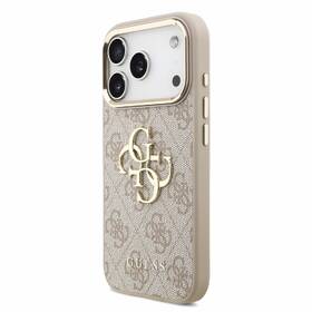 Kryt na mobil Guess PU 4G Metal Logo Strap na Apple iPhone 18 Pro ružový

 obrázok produktu 4 z 7