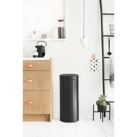 Odpadkový kôš Brabantia Touch Bin New 30 l, matt black čierny

 obrázok produktu 4 z 4