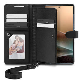 Puzdro na mobil flipové Spigen Wallet S na Samsung Galaxy S25 Ultra čierne

 obrázok produktu 1 z 14