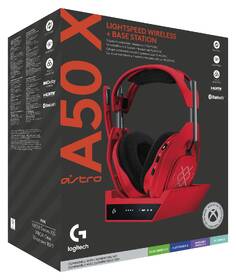 Headset Logitech G Astro A50 X Lightspeed Wireless + Base Station červený

 obrázok produktu 12 z 13