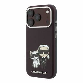 Kryt na mobil Karl Lagerfeld PU Semi Wrap Smooth Sketch Bodies Magsafe na Apple iPhone 18 Pro Max vínový

 obrázok produktu 3 z 6