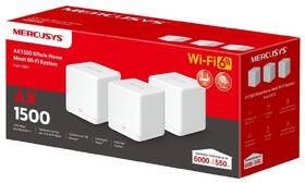 Kompletný Wi-Fi systém Mercusys Halo H60X, AX1500, Wi-Fi 6, (3-Pack) biely

 obrázok produktu 7 z 7