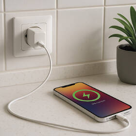 Nabíjačka do siete EMOS GaN, 20W, 1x USB-C biela

 obrázok produktu 6 z 14