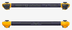 Puzdro Spigen Nano Pop Blueberry Navy  - Nintendo Switch 2 modré/oranžové

 obrázok produktu 10 z 19