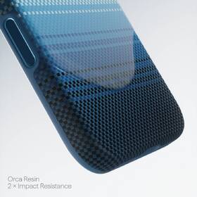 Kryt na mobil Pitaka Aramid UltraGuard Moonrise na Apple iPhone 17 Pro Max modrý

 obrázok produktu 4 z 5
