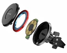 Držiak na mobil Swissten MagSafe AIRHOLD s bezdrôtovou nabíjačkou 15W / 7,5W čierny

 obrázok produktu 2 z 4