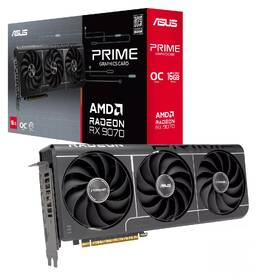 Grafická karta Asus AMD Radeon RX 9070 Prime OC EVO 16GB čierna

 obrázok produktu 10 z 11