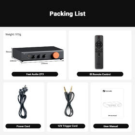 Zosilňovač Fosi Audio ZP3 čierny

 obrázok produktu 9 z 9