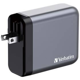 Cestovný adaptér Verbatim GNC-140 GaN, 140W, 3x USB-C PD, 1x USB QC sivý

 obrázok produktu 2 z 5