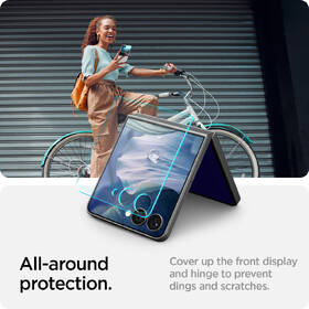 Tvrdené sklo Spigen tR EZ Fit HD na Samsung Galaxy Z Flip7 (2 ks) 

 obrázok produktu 8 z 12