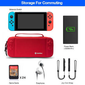 Puzdro tomtoc Travel Case - Nintendo Switch červené

 obrázok produktu 3 z 7