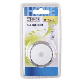 Nočné svetlo EMOS do zásuvky, 3 x LED s fotosenzorom biele

 obrázok produktu 2 z 2