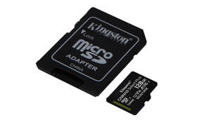 Pamäťová karta Kingston MicroSDXC 128GB UHS-I U1 (100R/10W) + adapter 

 obrázok produktu 1 z 2
